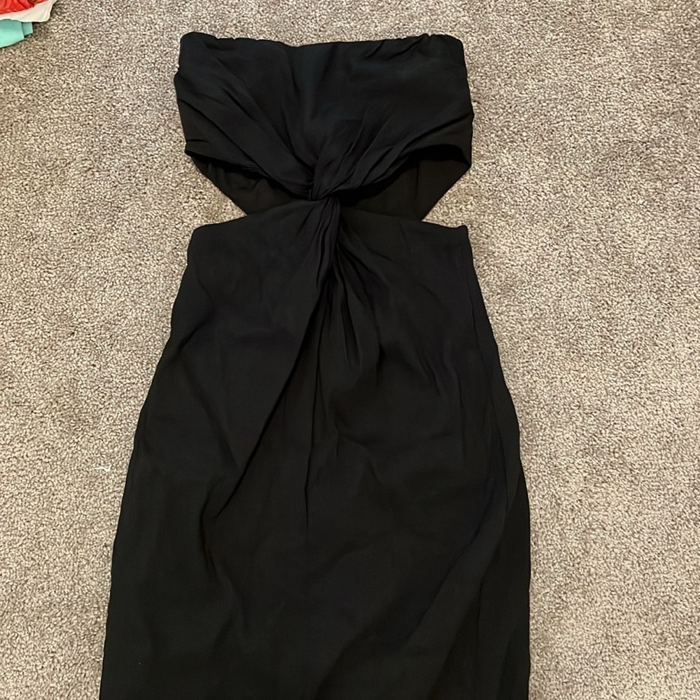 Black Zara dress